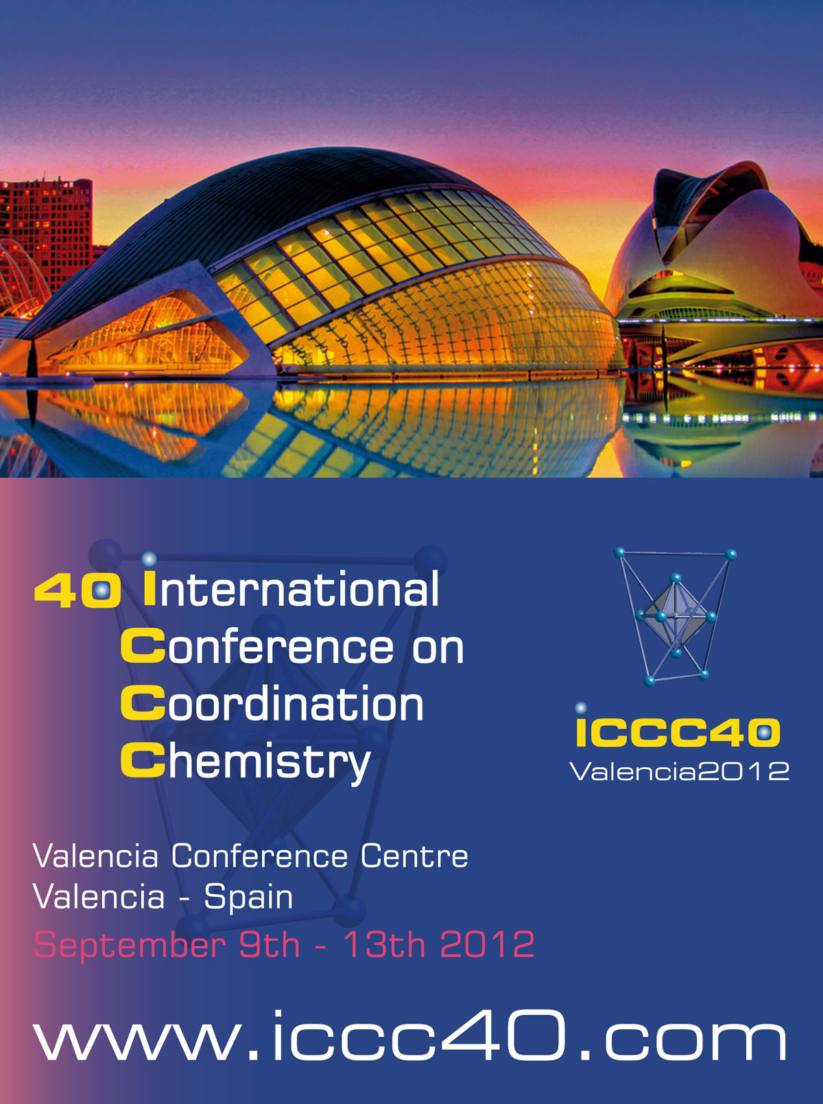 40 Conferencia Internacional sobre Química de Coordinación (ICCC40)